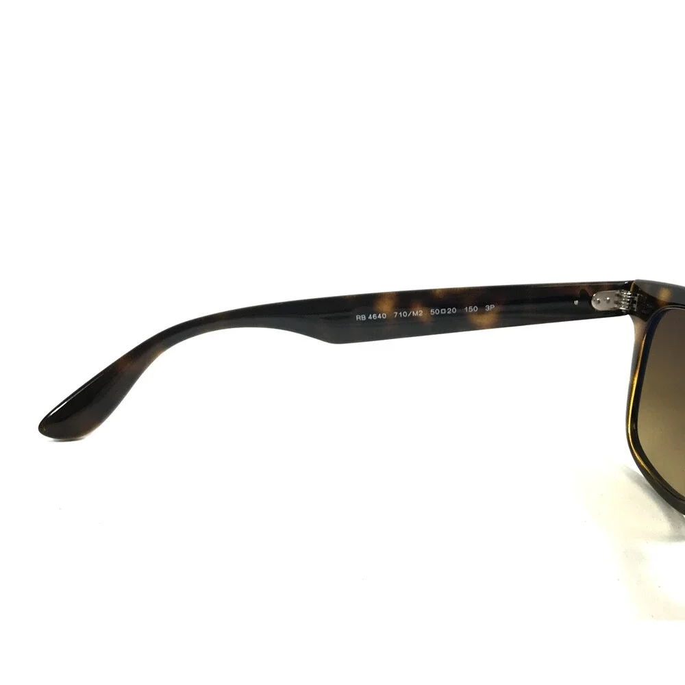 Ray-Ban Sunglasses RB4640 710/M2 Light Havana Frames with Brown Polarized Lenses